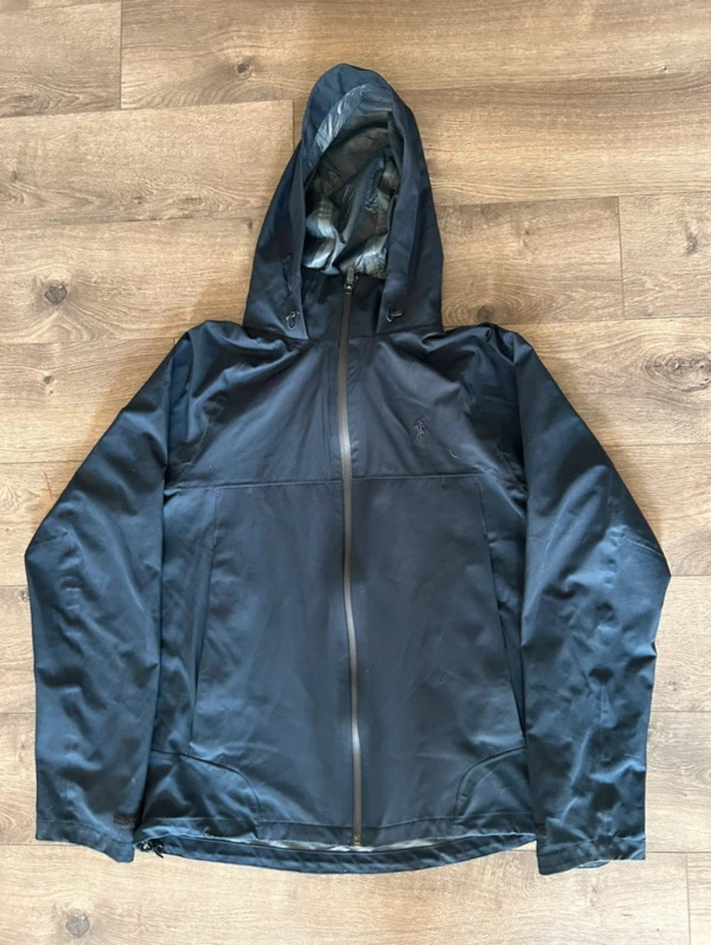 vintage polo ralph lauren performance waterproof hooded jacket size M